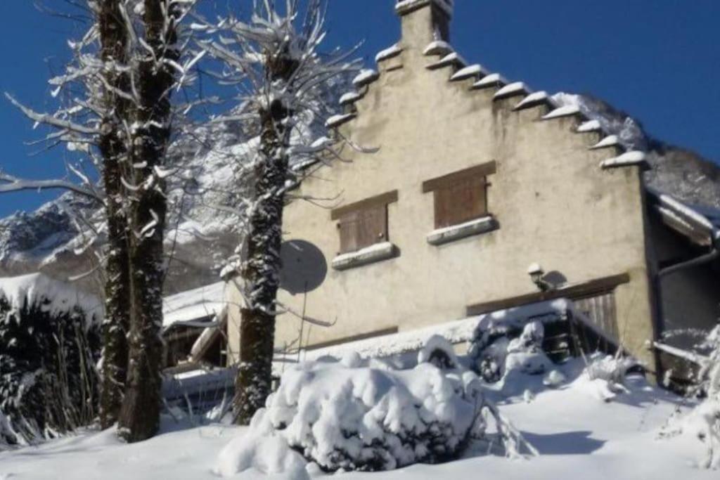Chalet Oustaou Campan La Mongie Col Du Tourmalet Exteriér fotografie